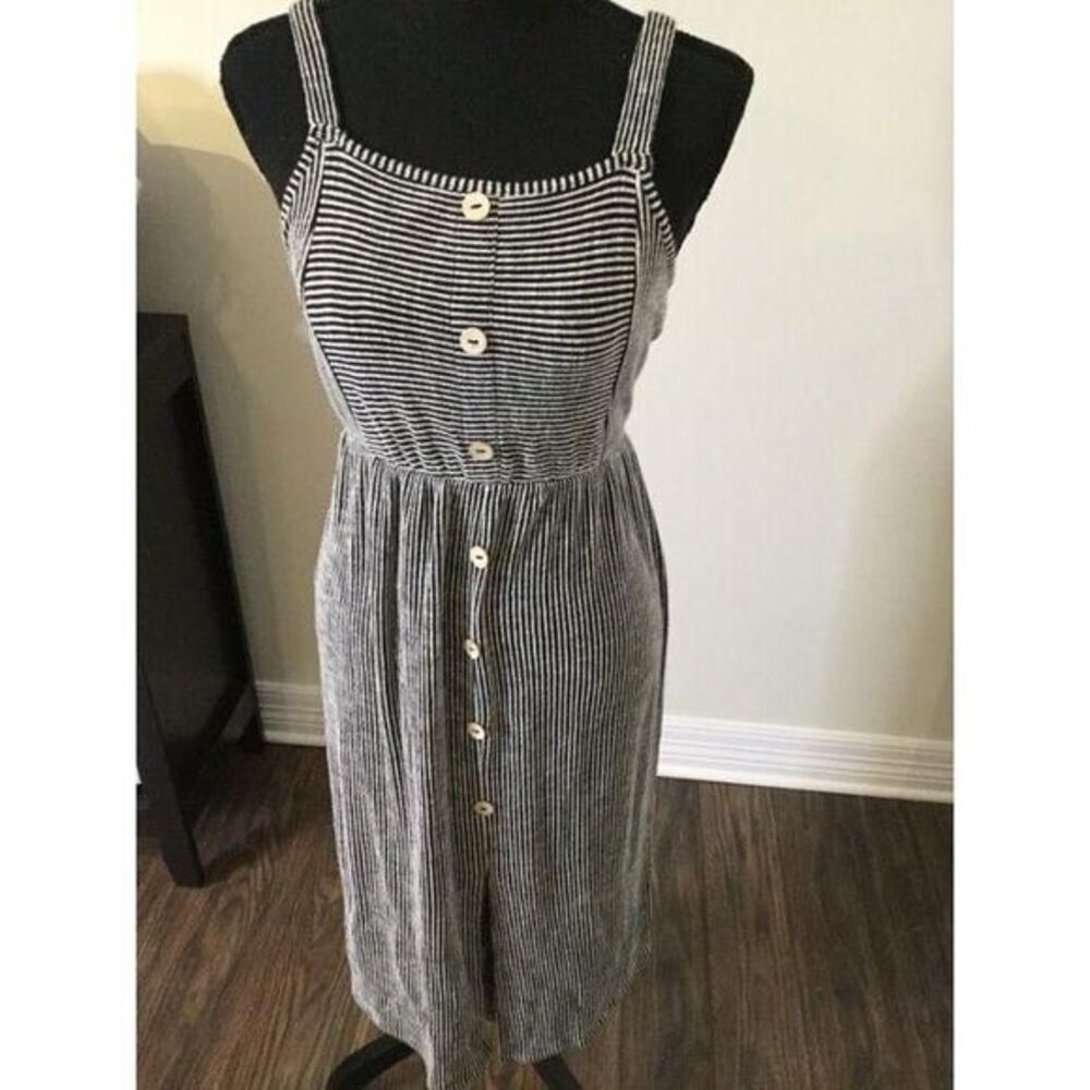 Knit striped‎ dress size small